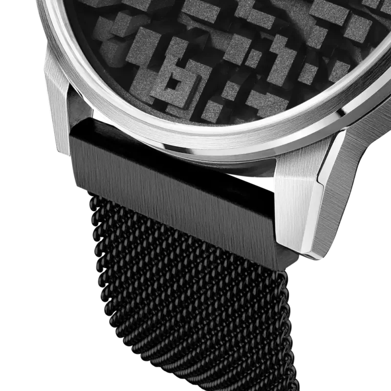 Midnight Black Milanese Strap-second-image